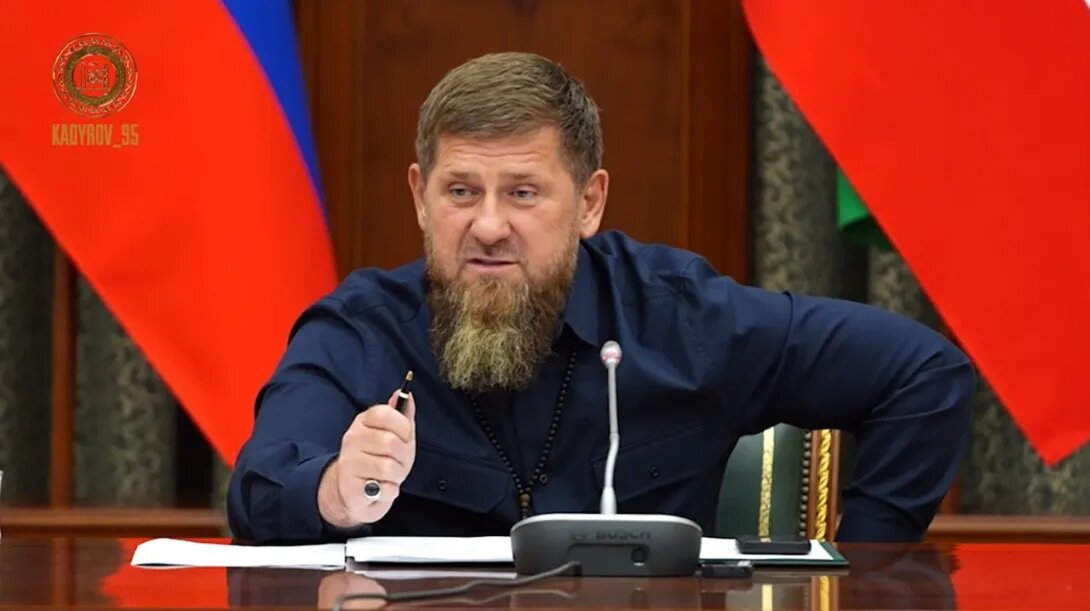 ФОТО: Скриншот из опубликованного Кадыровым видеоролика 