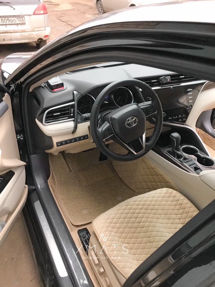 3D Коврики в салон на Toyota Camry XV70