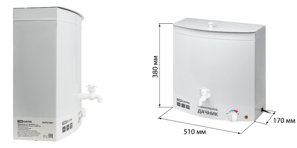 Водонагреватель TDM Electric «Дачник», SQ4052-0001