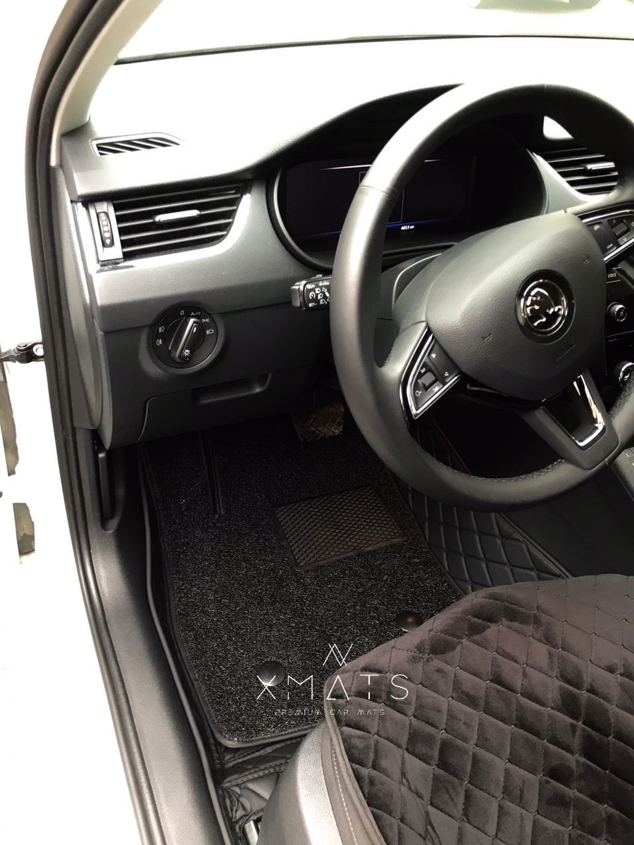 3D Коврики в салон на Skoda Octavia (A7)