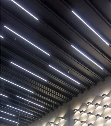 реечный потолок. работа Потолки Роста