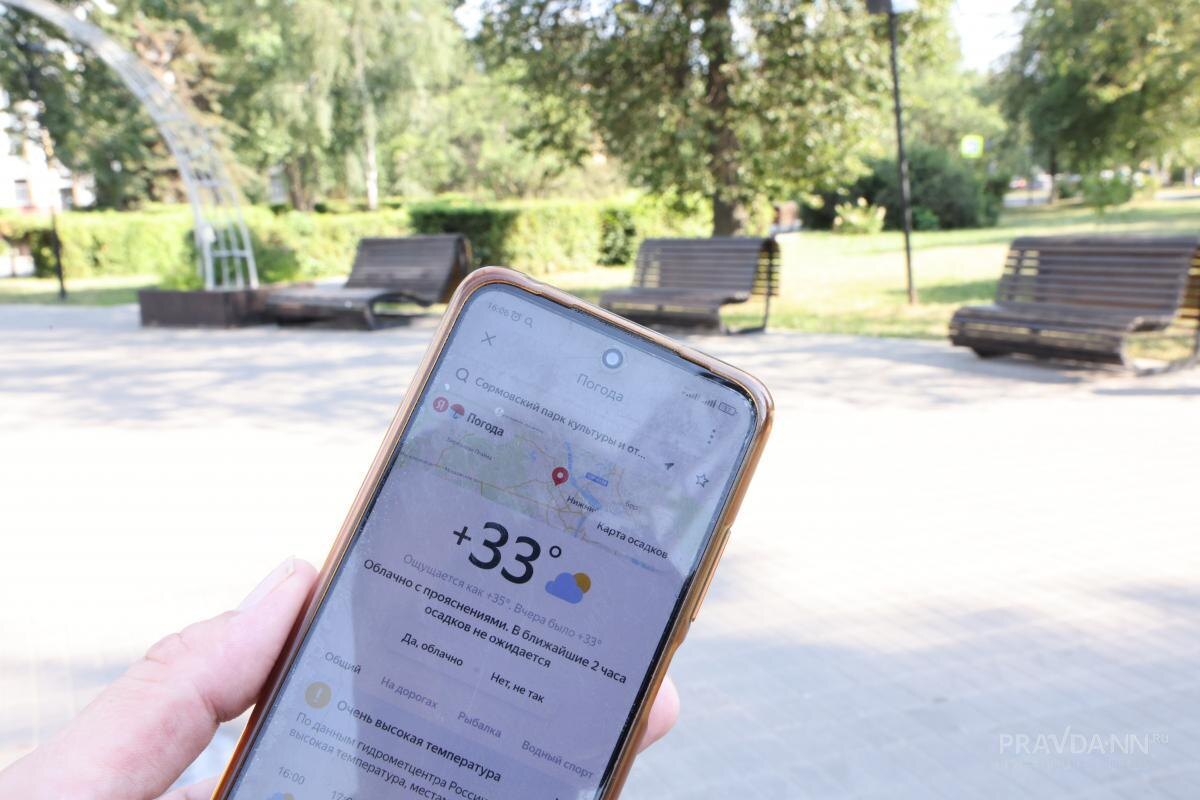    В средней полосе южный зной – дело привычное