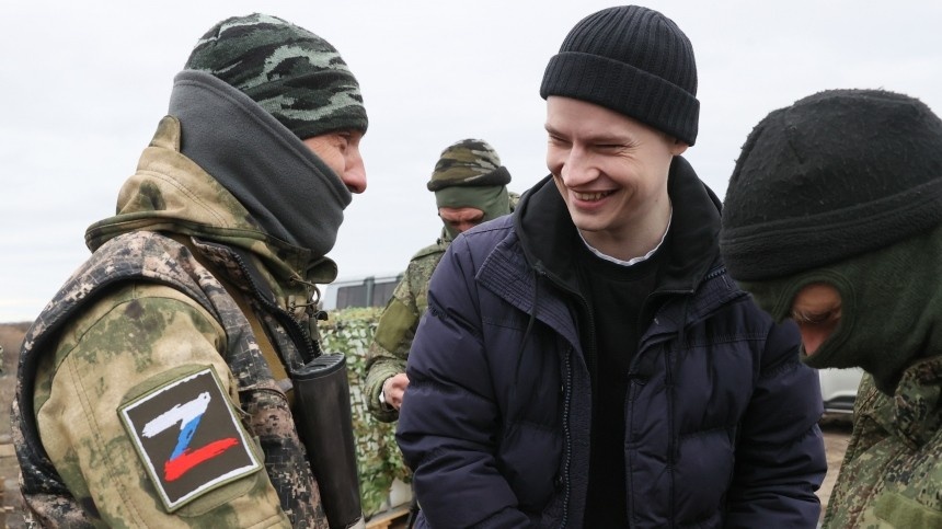 SHAMAN во время поездки в зону проведения СВО по защите Донбасса