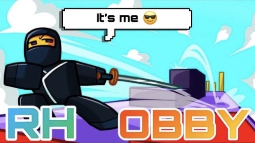 Obby, но Я НИНДЗЯ в Roblox!!!