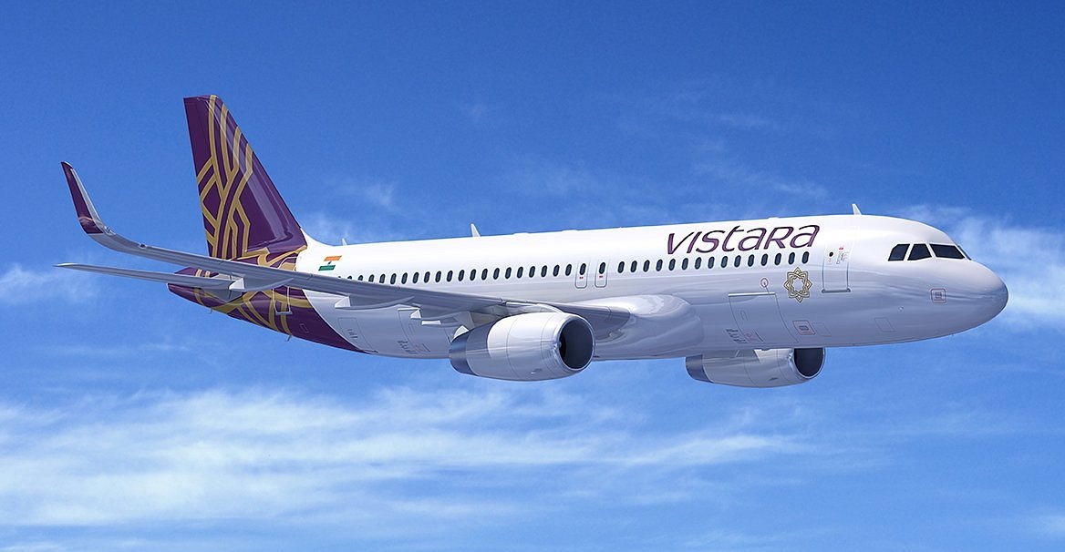 Самолет компании Vistara