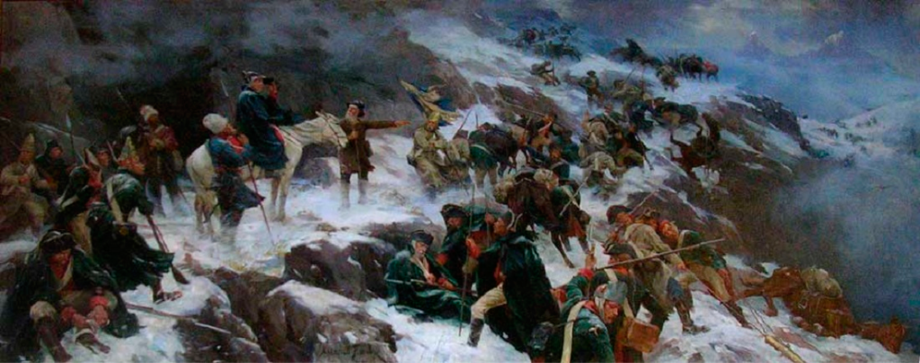 Переход через Альпы