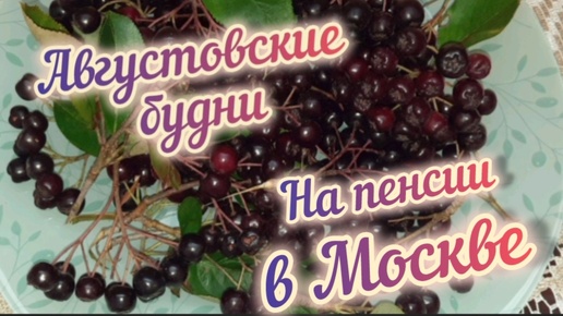 Августовские будни на пенсии в Москве.Что за ягоды?