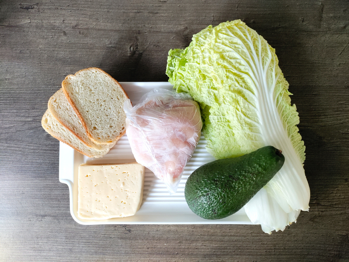 Ингредиенты для салата. Фото автора