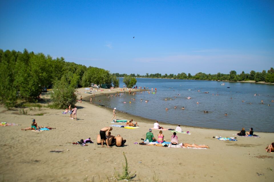    Пляж. Жара. Барнаул. Источник: Виталий Барабаш/"Толк"