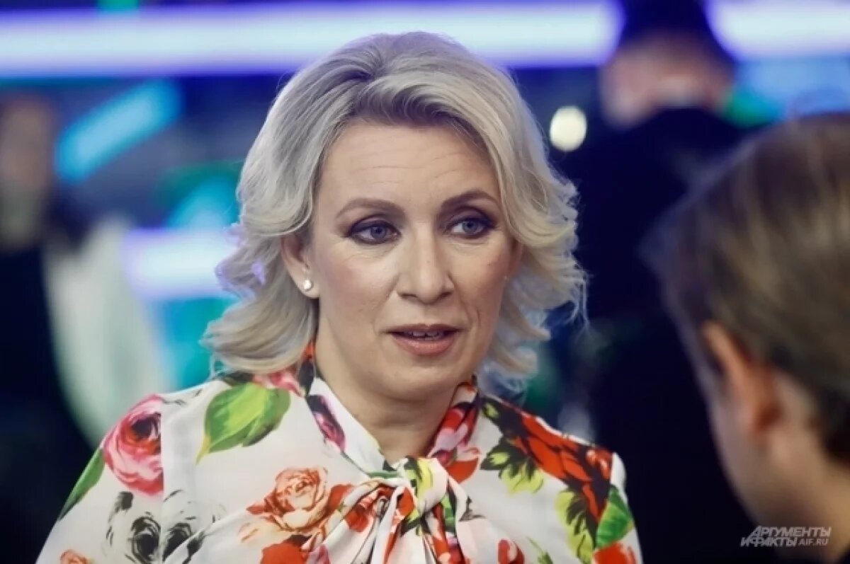    Захарова: на открытии Олимпиады Франция показала не лицо, а нечто другое