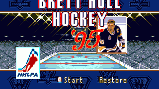 Brett Hull Hockey '95 | Sega Mega Drive (Genesis).