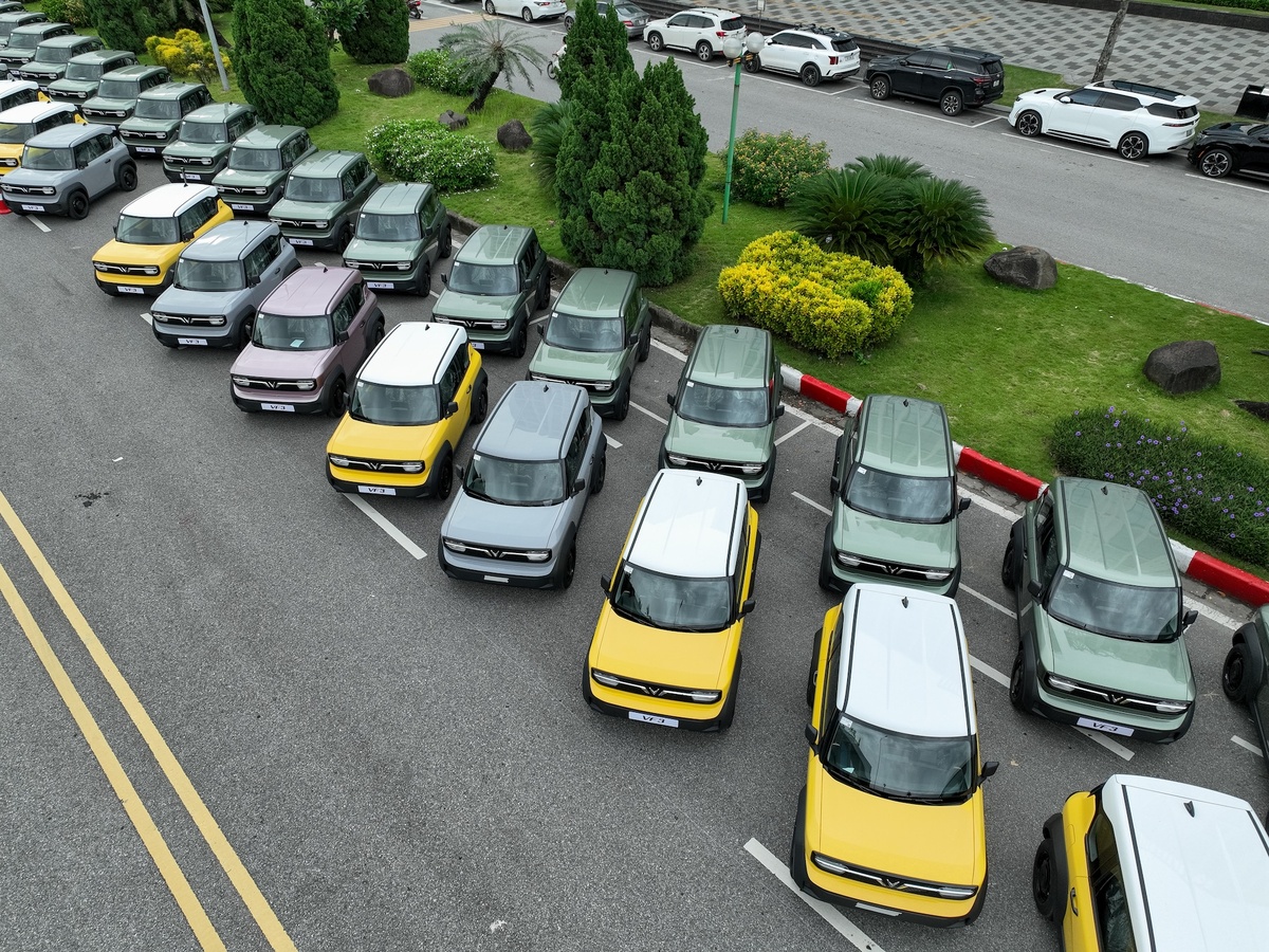 Вьетнамский VinFast намерен реализовать в 2024 году 20 тысяч своих новых электромобилей VF3.