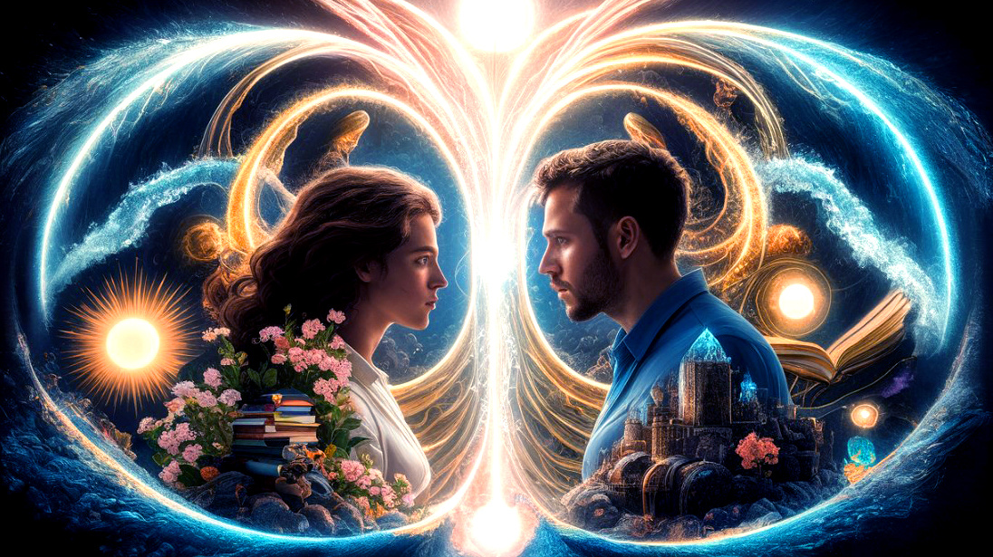 Близнецовые пламёна за концепциями ума