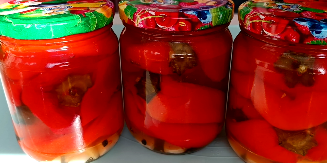 🌶 Вкусный перчик на зиму в собственном соку