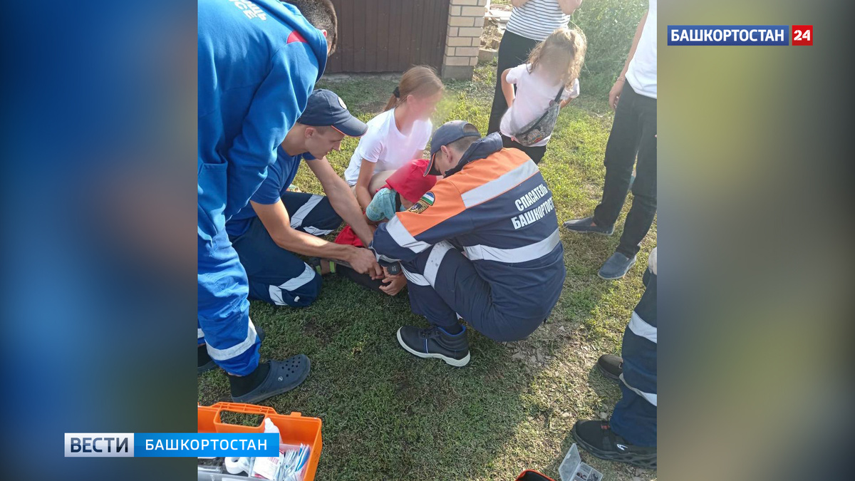    Под Уфой 8-летний мальчик вогнал гвоздь себе в руку