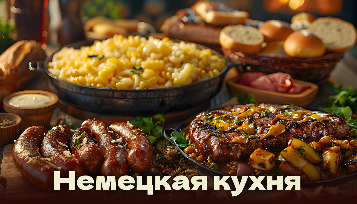 Главные блюда немецкой кухни (