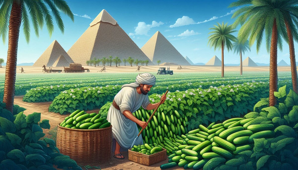 Историческое происхождение огурцов