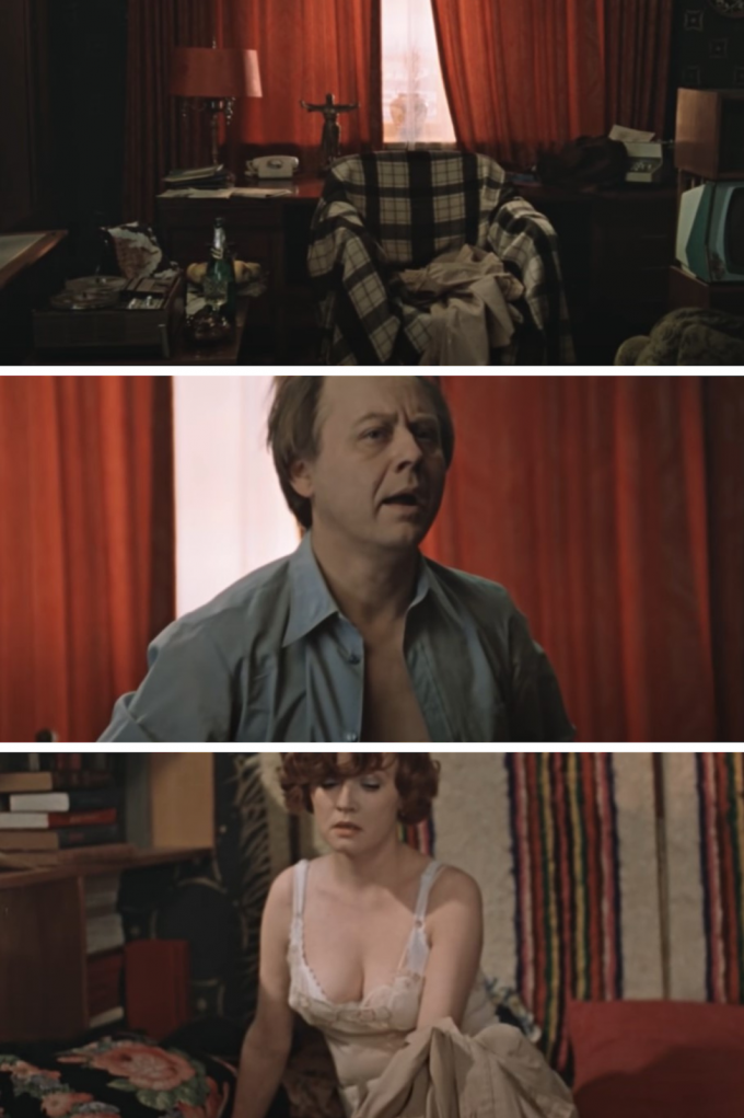 То, что осталось от изначальной сцены свидания Кати и Володи / «Москва слезам не верит», Мосфильм