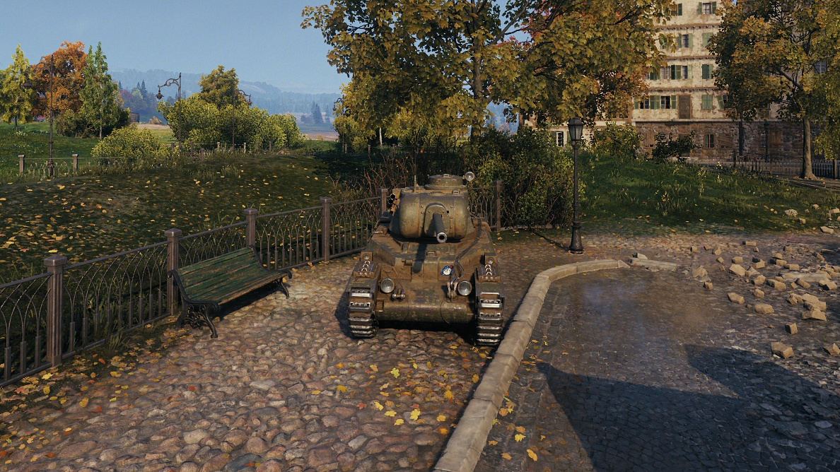 Скриншот из игры «Мир танков»