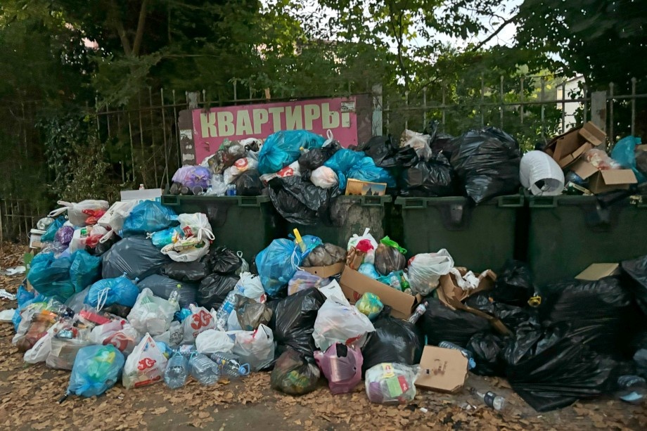 Переполненные мусорные контейнеры на улицах – ещё одна сезонная проблема в населённых пунктах Краснодарского края. | Фото: Светлана Цикулина/Octagon.Media
