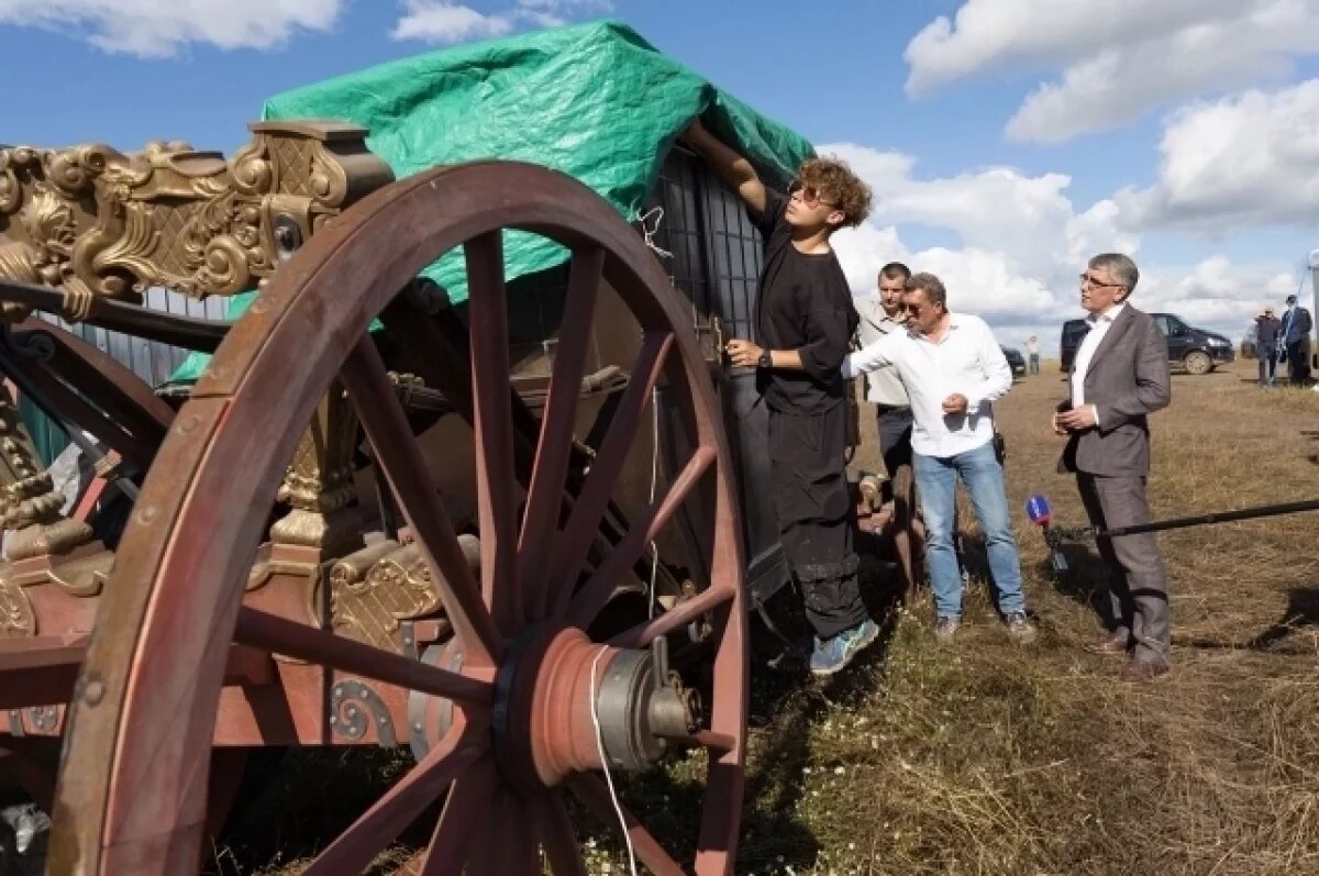    В Алексинском и Заокском районах снимают фильм «Рождение Империи»