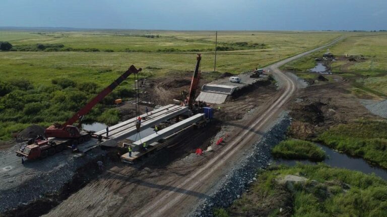    На дорогах Оренбургской области продолжается ремонт мостов и путепроводов Кристина Просвиркина
