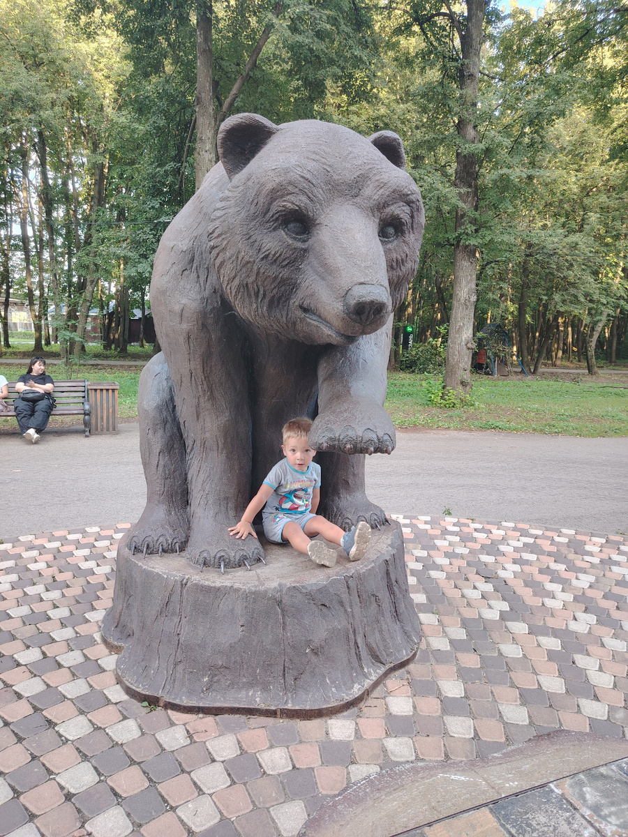 Фото автора - недавняя прогулка в парке