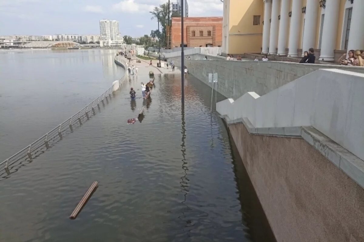    Уменьшился сброс воды с Шершневского водохранилища в Челябинске