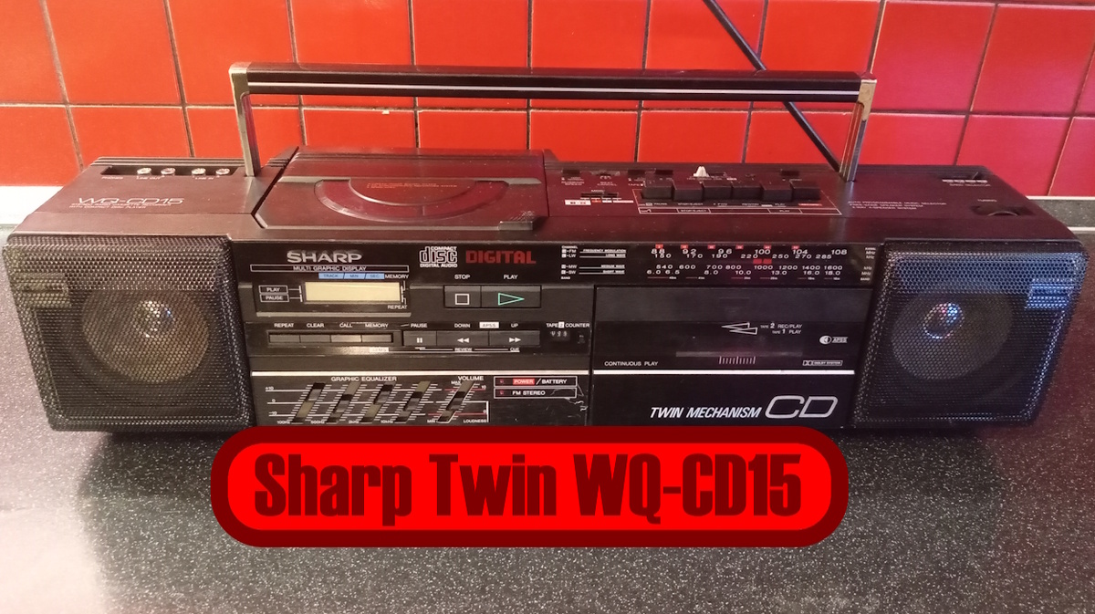 Sharp Twin WQ-CD15