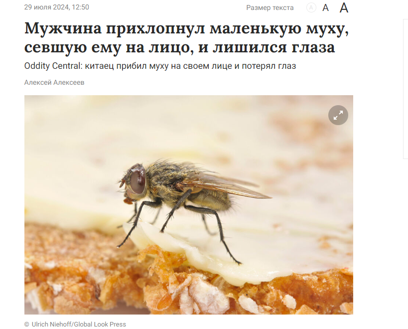 Новость с сайта gazeta.ru
