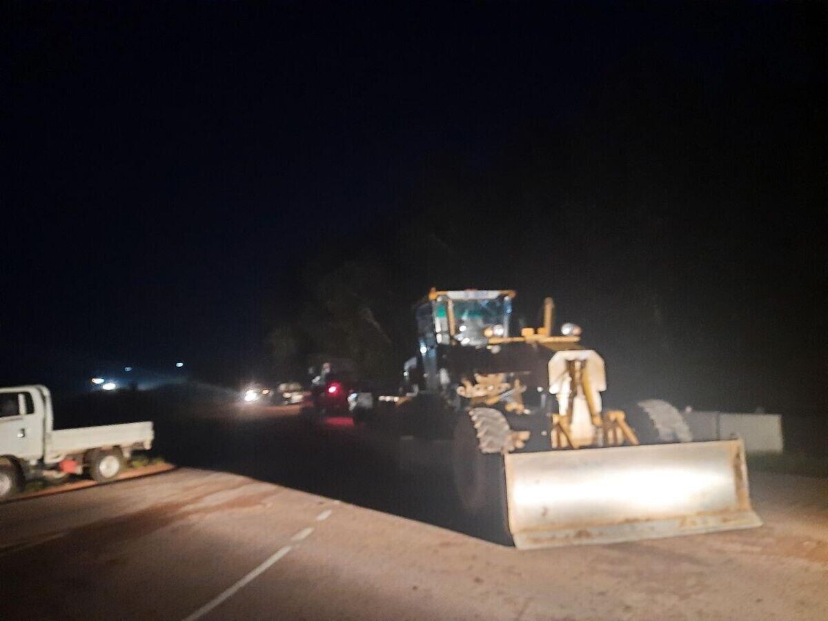    Спецтехника в Мухоршибирском районе Бурятии© Фото : пресс-служба главы Республики Бурятия