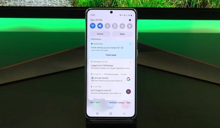   Уведомления можно посмотреть, даже если они уже закрыты. Фото: 123myIT