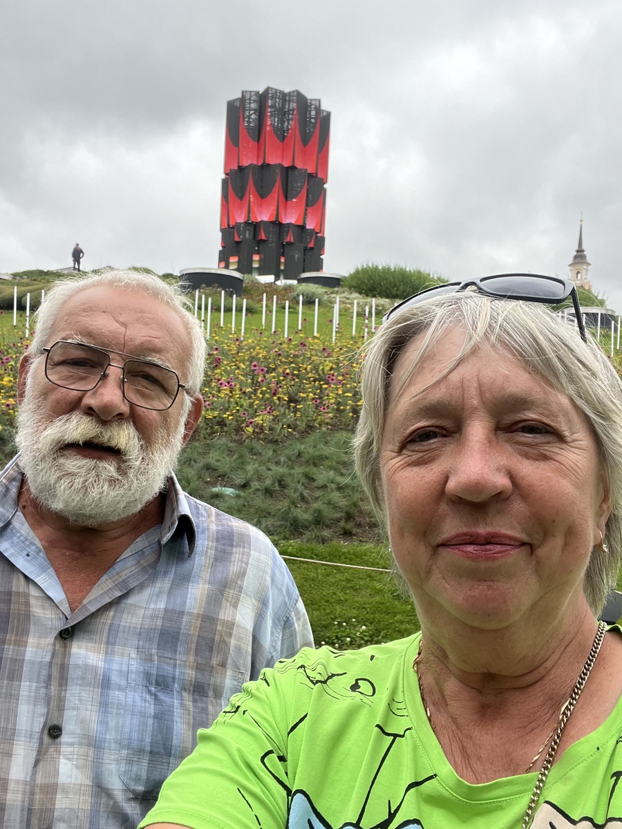 Фото автора. Мы пришли в медиацентр Зарядья. 