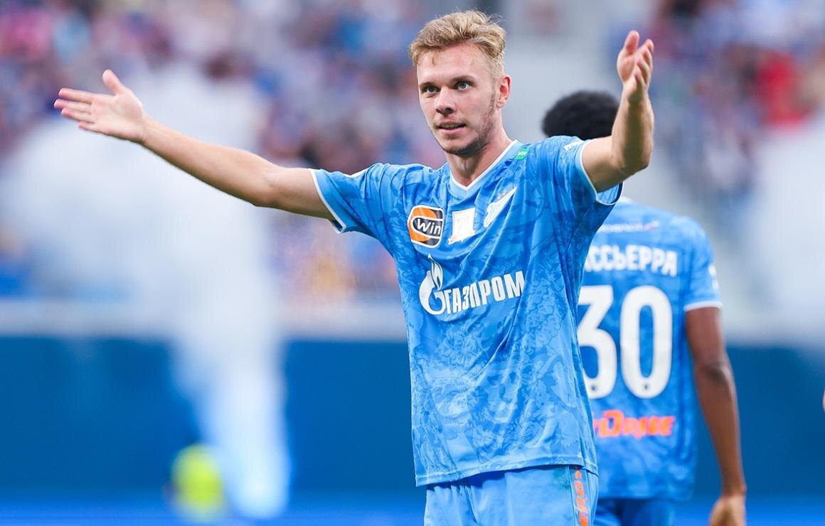     Максим Глушенков. Фото: ФК «Зенит»