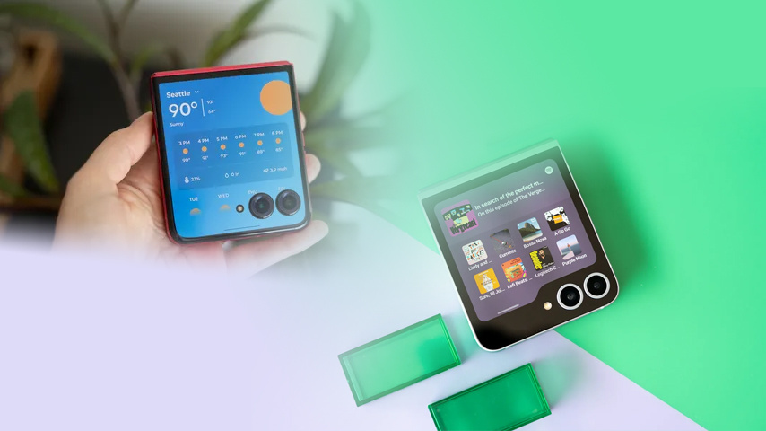  Motorola Razr Plus vs Samsung Galaxy Z Flip 6