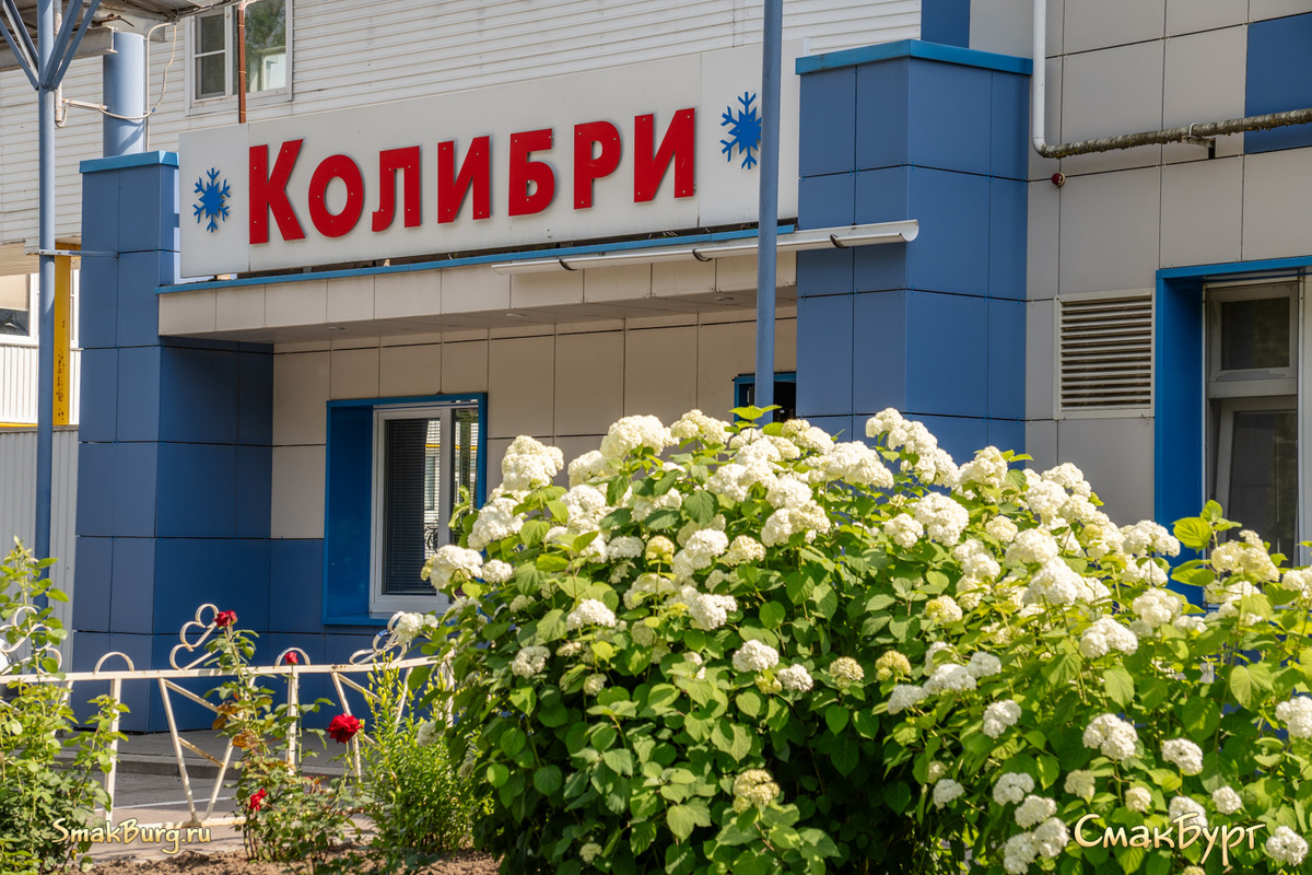 Вход на фабрику мороженого "Колибри" г. Бор