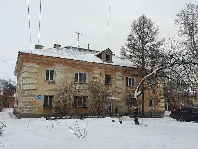 Дом в Ангарске, где жил Михаил Попков