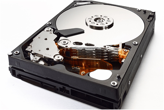 Жесткий диск изнутри 