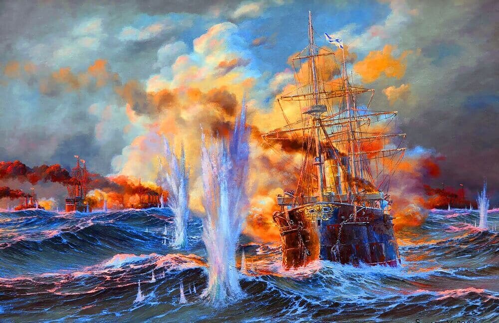 Последний бой «Рюрика»