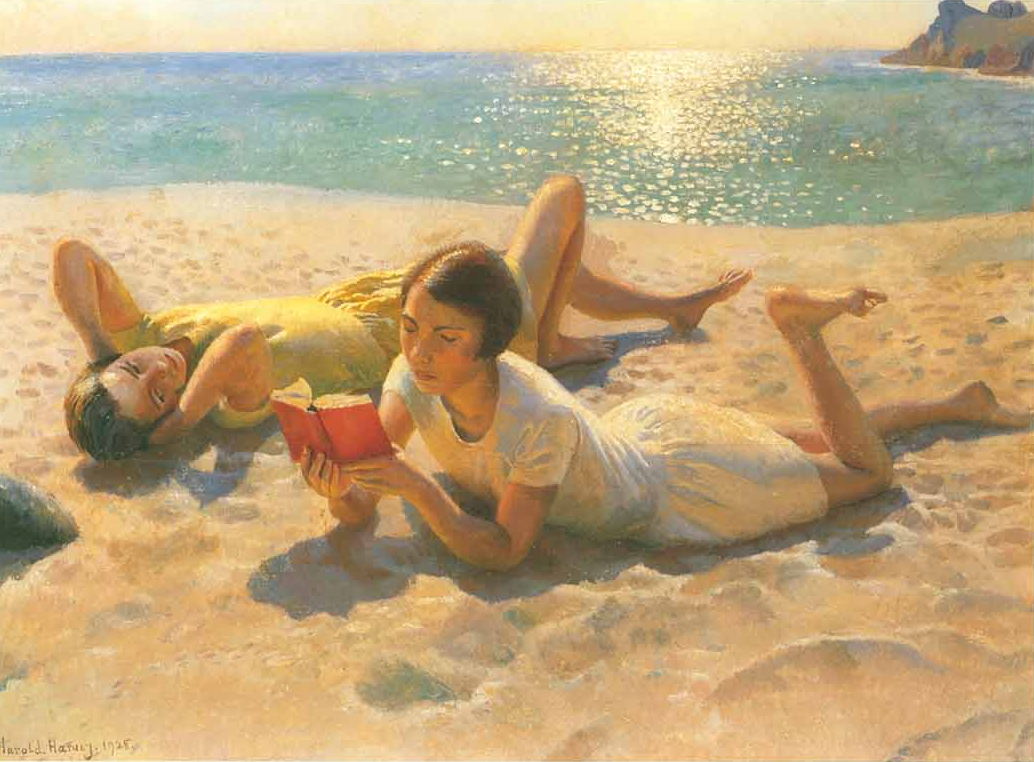 Гарольд Харви. На песках, 1928