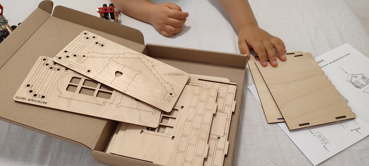 Суперский деревянный домик