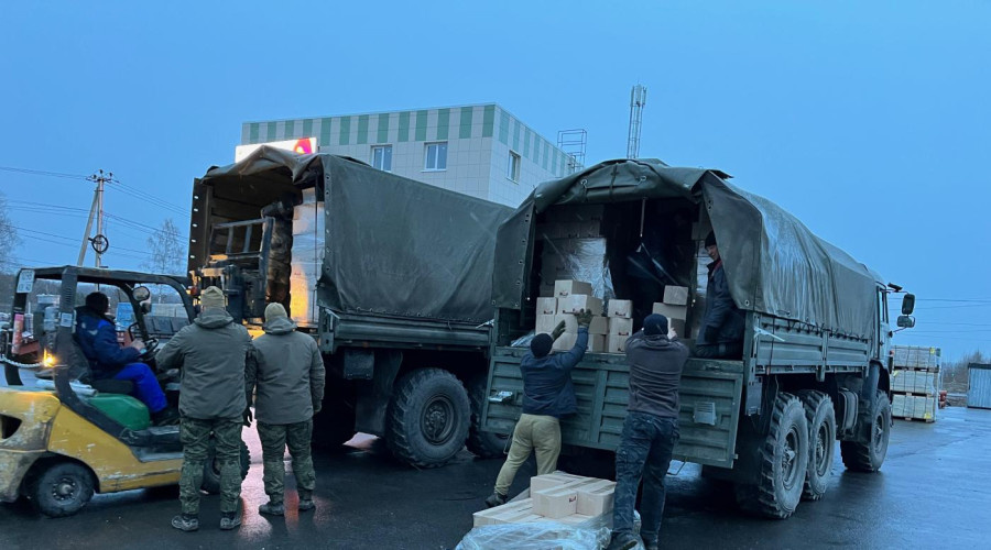 Армянская община Калуги организовала сбор и передала 30 тонн гуманитарной помощи