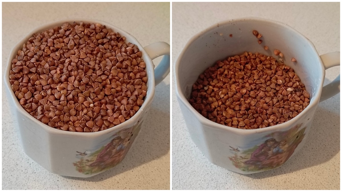 Гречка в кружке