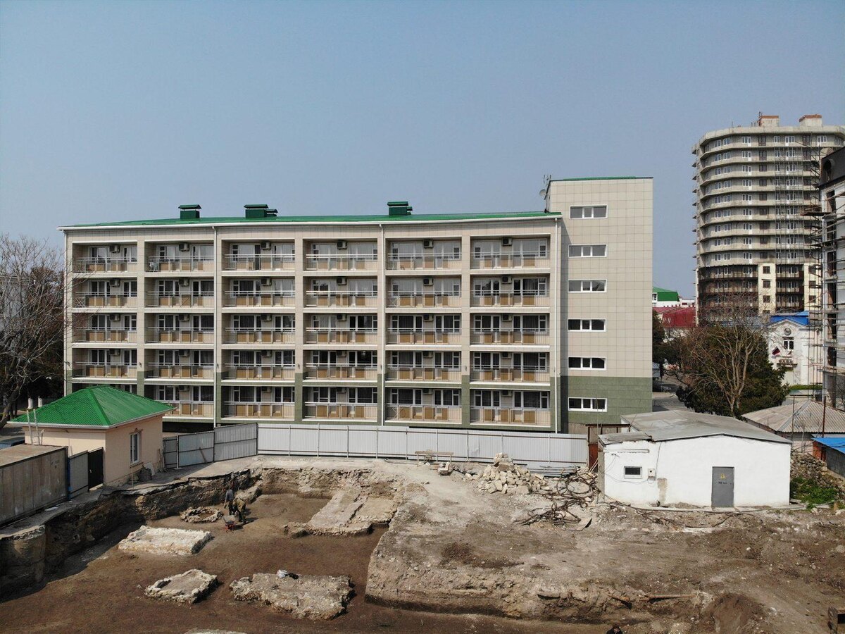 Раскопки на территории санатория «ДиЛуч», 2020 г.