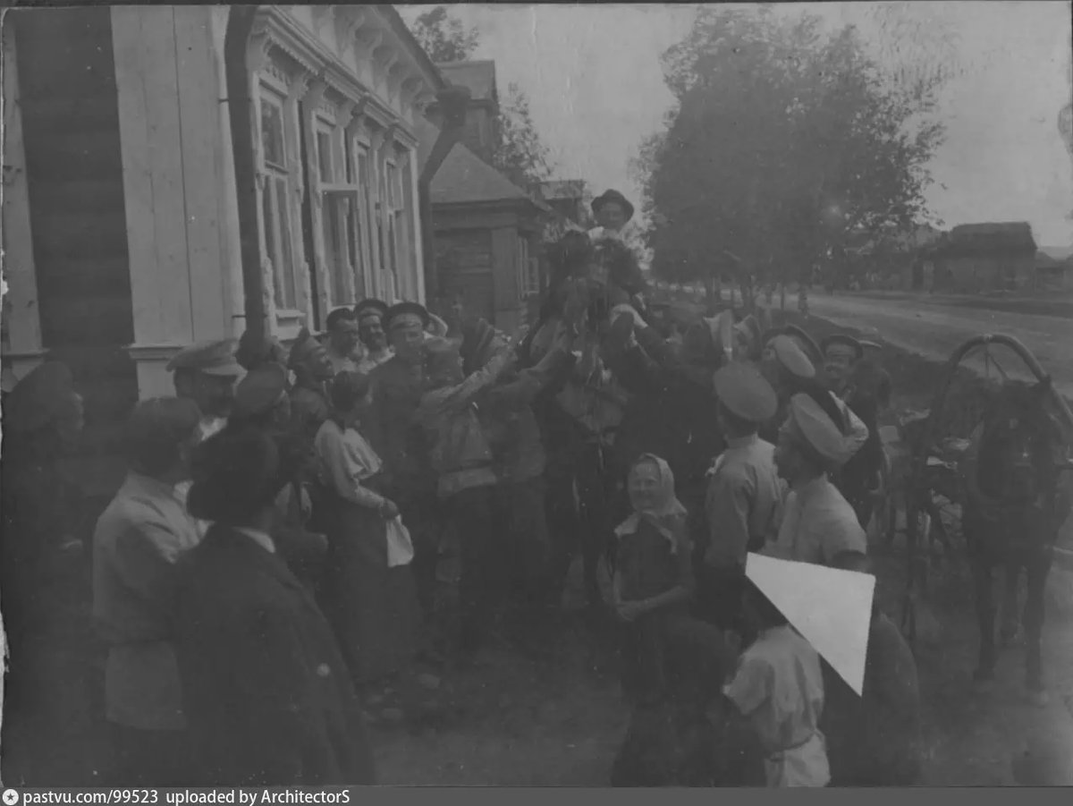 Деревня Нижние Лихоборы, 1906. Автор фото: В.Н. Соколов. С сайта www.pastvu.com.