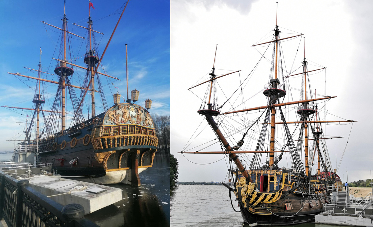 Корабль отлично смотрится с разных ракурсов, на его фоне можно сделать красивые фото. Источник: личный архив автора