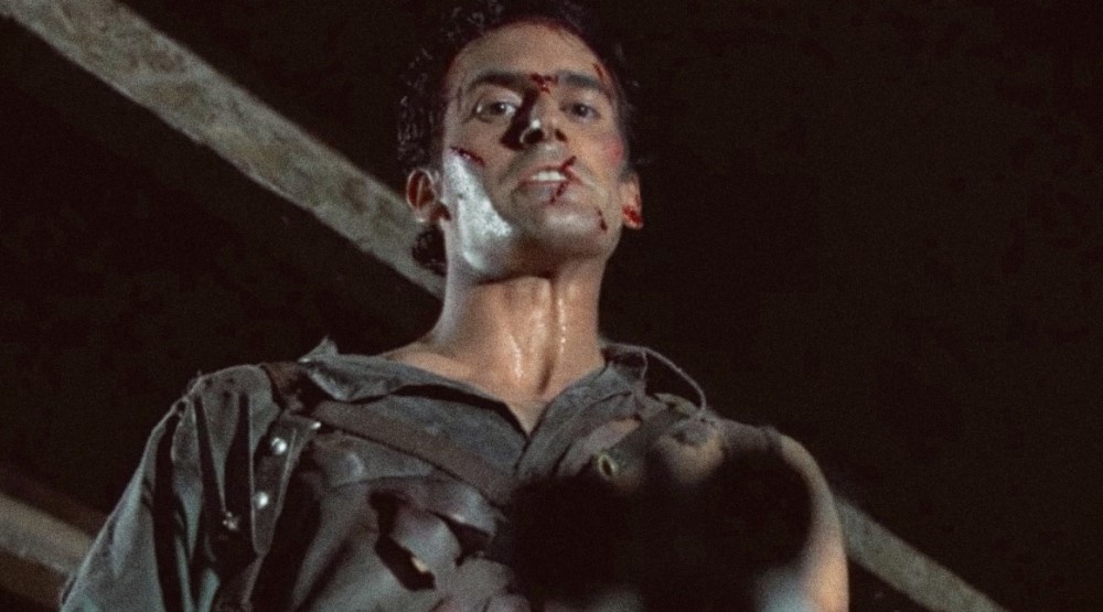     Кадр из фильма «Зловещие мертвецы 2» (1987)