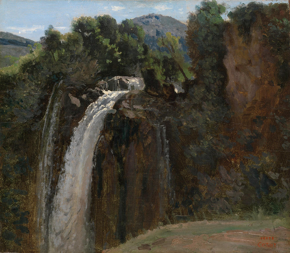 Камиль Коро «Водопад в Терни», 1826 г.
