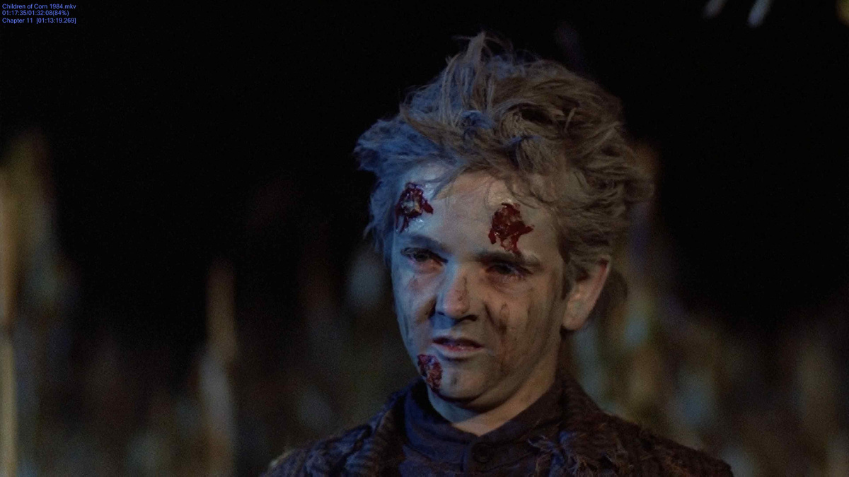 Дети кукурузы 1984. Режиссер Фриц Кирш. Кинокомпании Angeles Entertainment Group, Cinema Group, Gatlin