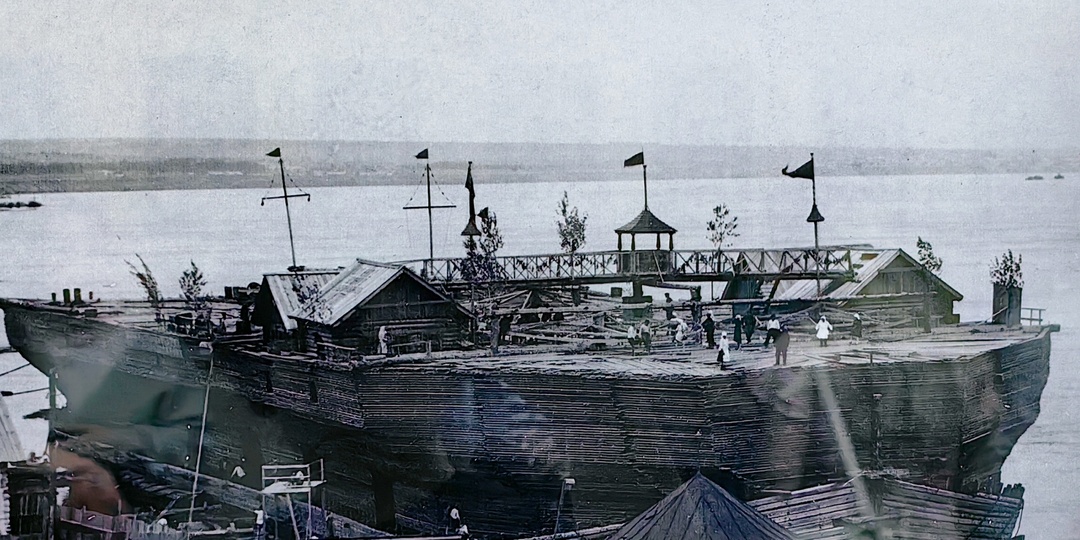 Беляна: гигантская деревянная лодка на один раз